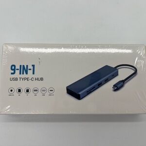 Tymyp Usb C Hub, 9 In 1 Usb C To Hdmi Dual Monitor Usb C Adapter With 4k Hdmi